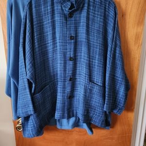 ESKANDAR 100% Linen Size 0 Jacket